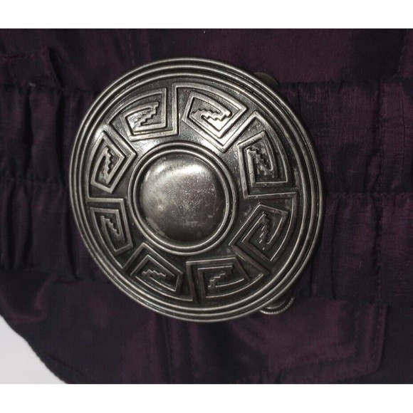 FERA Womens Sz10 Irredentist Purple Short Moto Jacket Ski Snowboard Western Belt - Picture 4 of 15